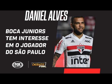 DANIEL ALVES NO BOCA JUNIORS? Facincani informa sobre possível negociação pelo jogador do São Paulo