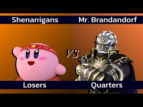 Warehouse War III P+ Losers Quarters Shenanigans (Kirby) vs Mr. Brandandorf (Ganon)