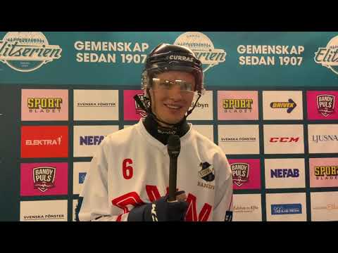 Oscar Wikblad inför Broberg hemma