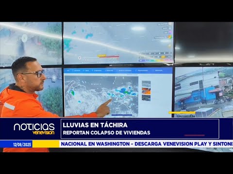 Emergencia por lluvias se agrava con 304 viviendas colapsadas en Táchira