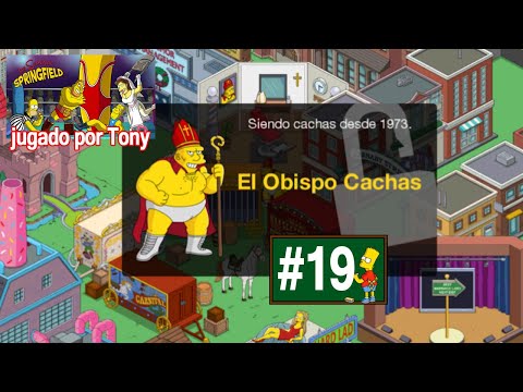 Los Simpson Springfield "LuchaLibre'20: Capítulo 19 - El Obispo cachas" por Tony