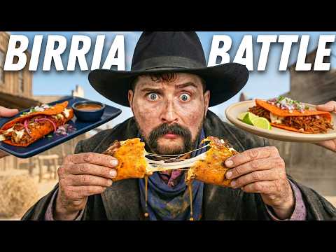 Which YouTube Chef Makes the BEST Birria Tacos? (Cowboy Kent, Weissman, La Capital)