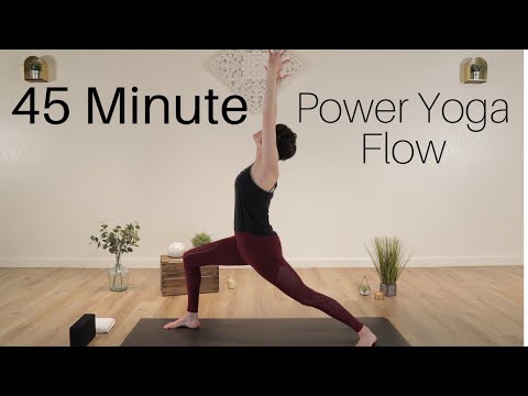 45 minute Power Vinyasa Yoga Flow