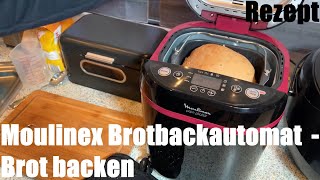 Brot backen (Bauernbrot mit Röstzwiebeln) - Backen im Brotbackautomat Moulinex (Tefal) Rezept