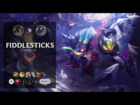 Fiddlesticks Jungle vs Kayn - KR Grandmaster Patch 12.15