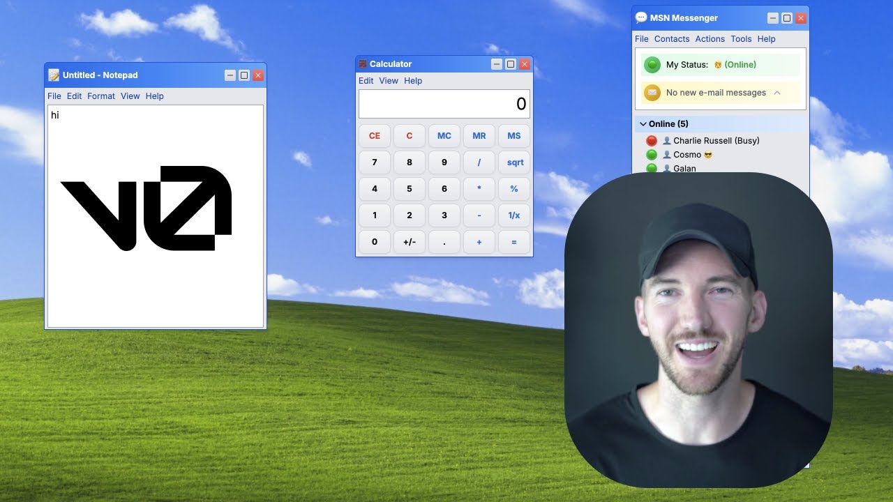 Build anything with v0 (3D games, interactive apps)