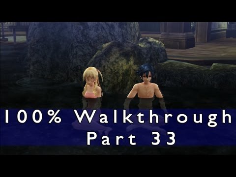 The Legend of Heros: Trails of Cold Steel 2 - Part 33 Alisa and Reans Hotspring Date