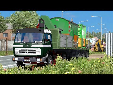 ETS2 1.28 public beta GreatPoland Mercedes 1632  Rzeszow - Kosice