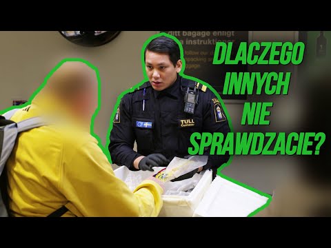 Pasażerka zdenerwowała się na funkcjonariusza! | Celnicy na straży Szwecji