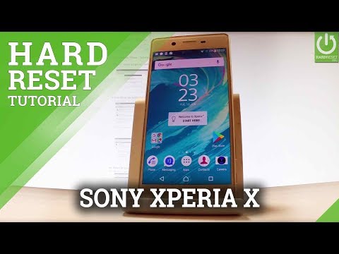 How to Hard Reset SONY Xperia X - Reset Code / Restore SONY