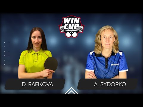 17:00 Diana Rafikova - Anzhela Sydorko West 3 WIN CUP 11.06.2024 | Table Tennis WINCUP