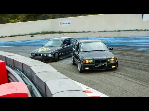 Drift Battle with BMW 325i e36 in France 🇫🇷