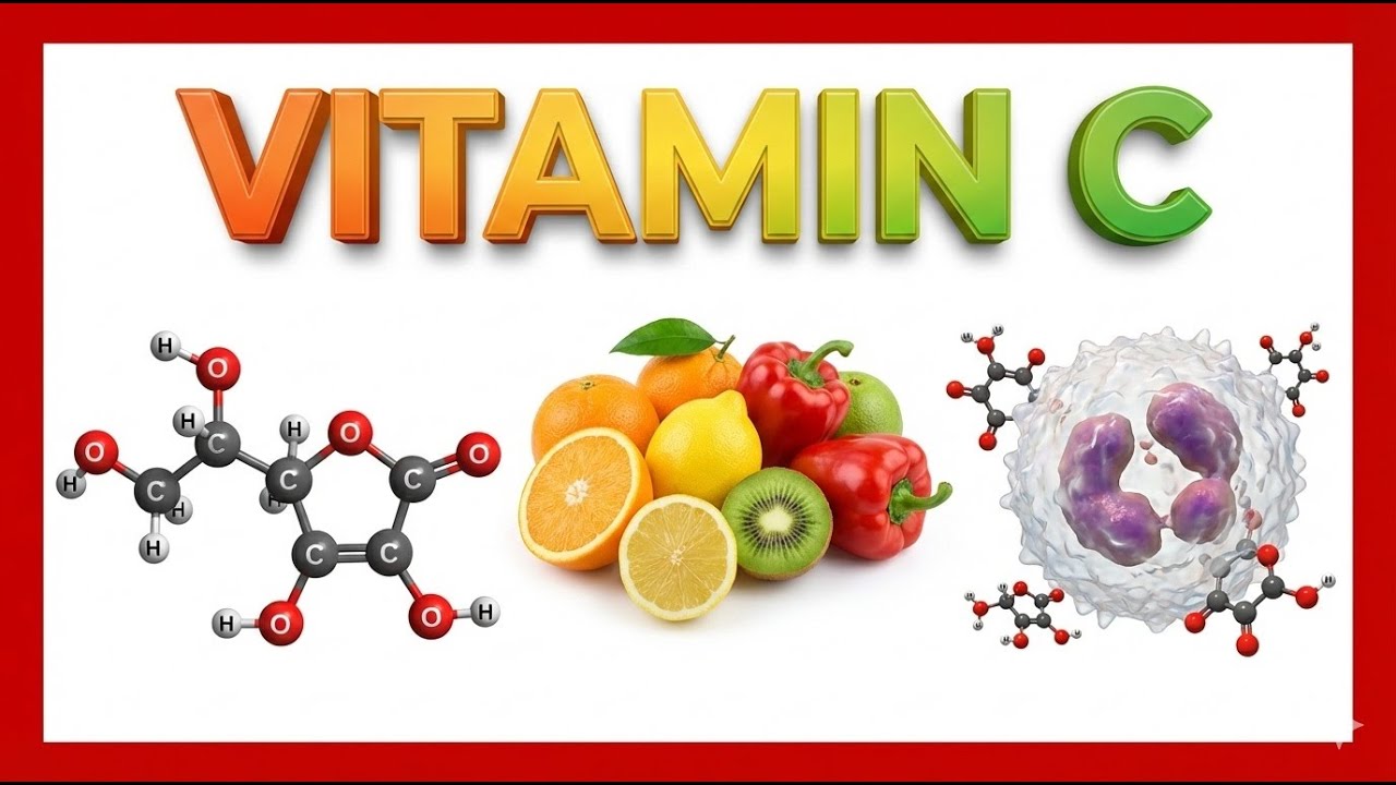 Vitamin C / ascorbic acid: Sources, Daily requirement, Functions, and Deficiency || Usmle