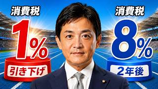 「税の基本が全然分かってない」玉木代表が消費税1％案に痛烈指摘！足立・西田と“2年後8％”まで本音で語る【国民民主党/消費税/所得連動給付】