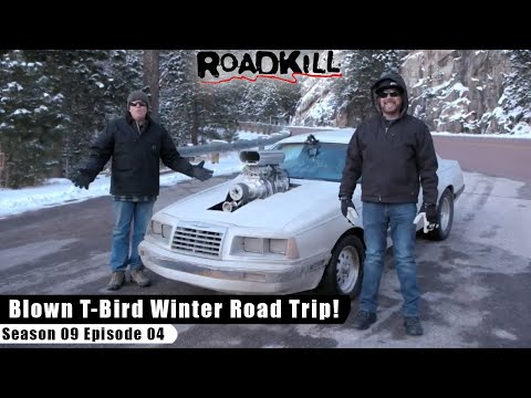 Blown T-Bird Winter Road Trip! - Roadkill S09E04 - Reality Car TV Show