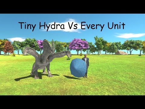 Tiny Hydra Vs Every Unit ARBS |Animal Revolt Battle Simulator