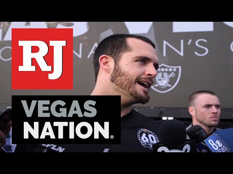 Raiders Quarterback Derek Carr on the Team's Official Las Vegas Announcement