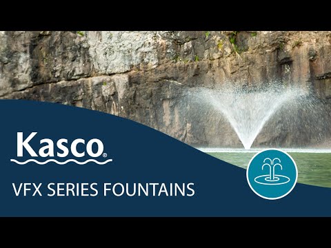 Kasco VFX Fountains offer the Best in Beauty and Aeration