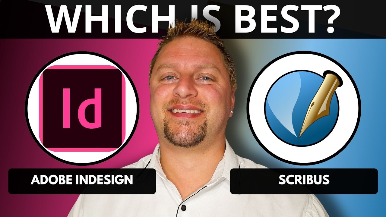 Adobe InDesign vs Scribus | Which is the Best Publishing Software in 2026?