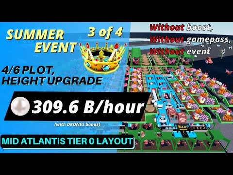 (V2) MID ATLANTIS LAYOUT FACTORY SIMULATOR! - Roblox Factory Simulator