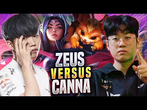 T1 ZEUS vs DK CANNA! - T1 Zeus Plays Gnar TOP vs DK Canna Irelia! | Preseason 2023
