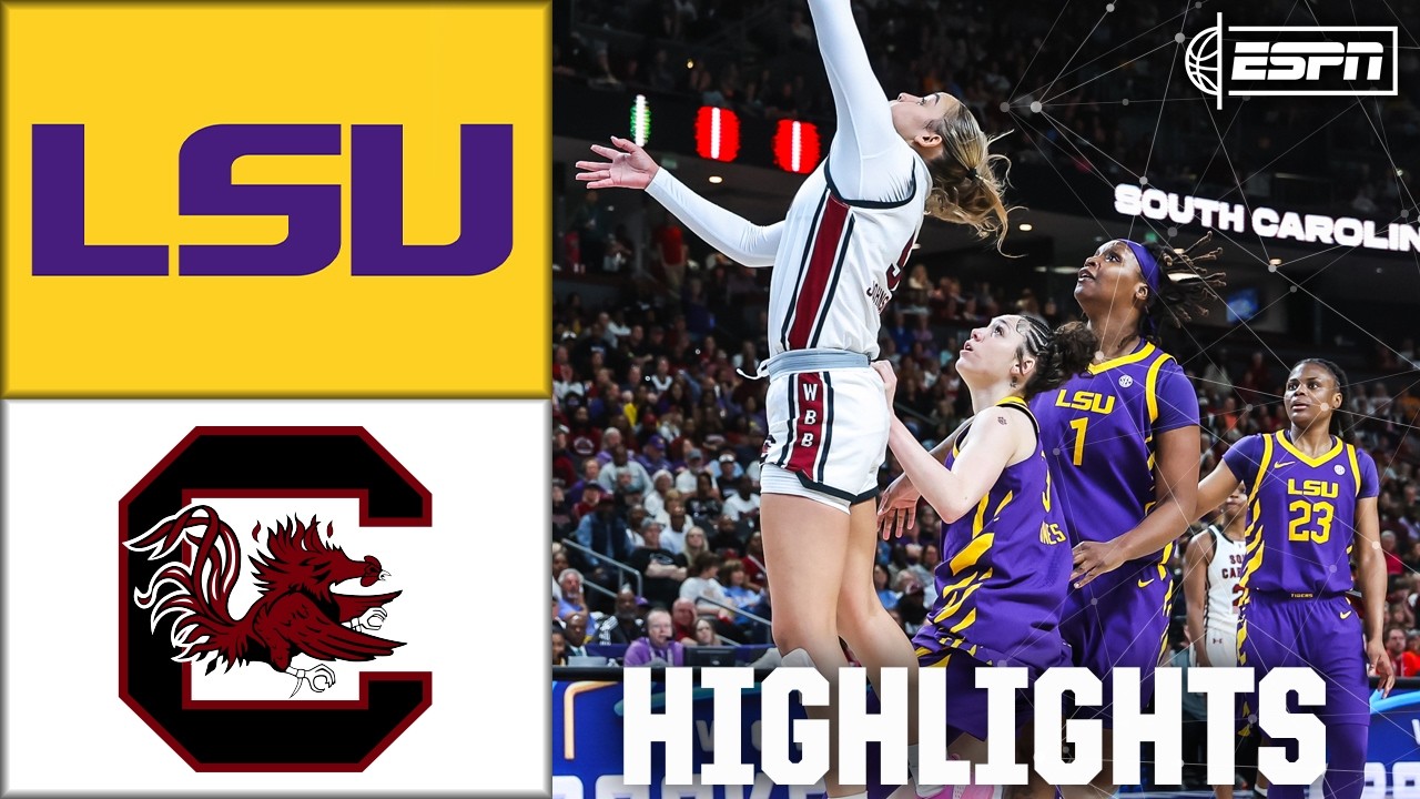 Dawn Staley vs. Kim Mulkey 🔥 LSU vs. South Carolina | Full Game Highlights | ESPN College Basketball