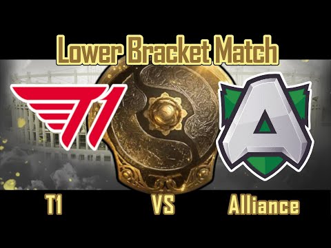 T1 VS Alliance | Dota 2 The International 2021 |  Lower Bracket Match