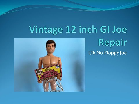 Vintage 12 inch GI Joe (Floppy Joe restring kit)