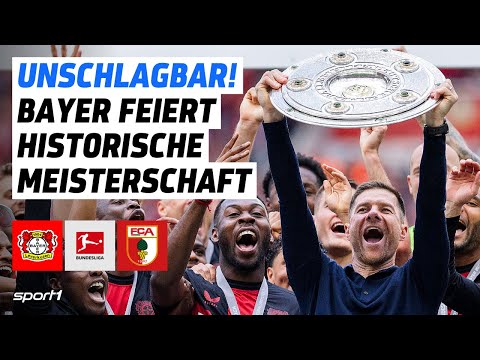 Bayer 04 Leverkusen - FC Augsburg | Bundesliga Tore und Highlights 34. Spieltag