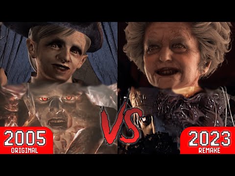 Similar Cutscene situation - Leon vs Ramon Salazar | Resident Evil 4 original vs remake
