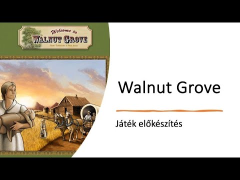Walnut Grove - Játék előkészítés - Robert SoloPlay