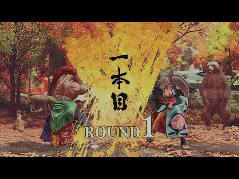SAMURAI SHODOWN - Genjuro VS Baiken