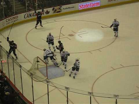 Dany Heatley Scores vs Roberto Luongo and the Vancouver Canucks Feb 19th,2009 at SBP