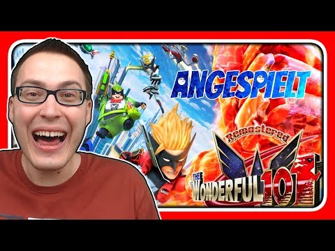 Angespielt! The Wonderful 101: Remastered für Nintendo Switch Test im Stream [Deutsch]