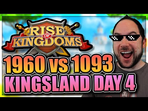 1960 vs 1093 [Kingsland day 4!] kvk stream in Rise of Kingdoms