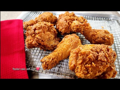 Crispy Golden Fried Chicken without the Fuss // Step by Step ❤️