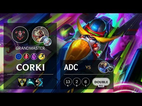 Corki ADC vs Ezreal - EUNE Grandmaster Patch 10.4