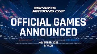 16 Games, One Legacy - Esports Nations Cup 2026