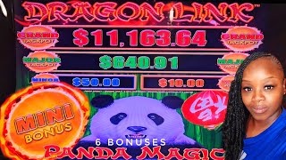 DRAGON LINK PANDA MAGIC CHASING THAT MAJOR AND GOT 6 BONUSES 🎰