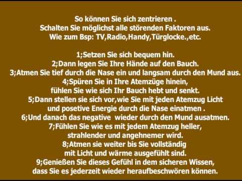 Einführung zu leichten Atemübungen