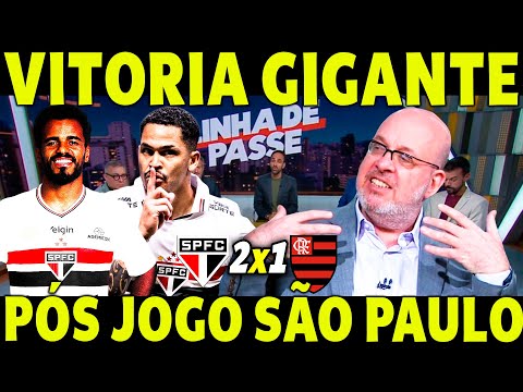 SPFC 2 X 1 FLAMENGO! VITÓRIA GIGANTE DO SÃO PAULO! TRICOLOR VIRA CONTRA O FLAMENGO NO MORUMBI!