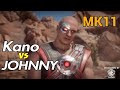 MK11 Kano Vs Johnny Cage Gameplay