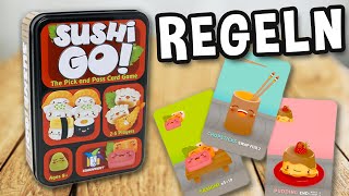 SUSHI GO! - Spielregeln TV (Spielanleitung Deutsch) - Asmodee / Gamewright / Devir Kartenspiel