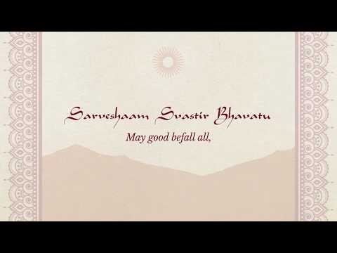 Ravi Shankar's Chants of India - 'Sarve Shaam' (Lyric Video)