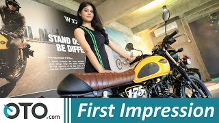 Kawasaki W175 Cafe 2019 | First Impression | Apa Saja Bedanya? | OTO.com