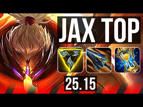JAX vs URGOT (TOP) | KR Grandmaster | 25.15