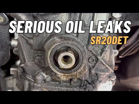 Replacing the valve cover gasket and front main seal on my SR20det