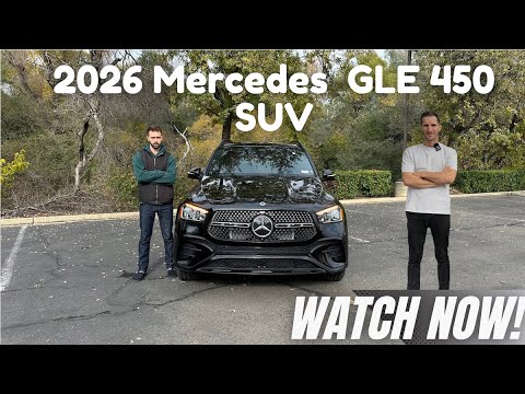 2026 Mercedes GLE 450 4MATIC SUV // Full Review
