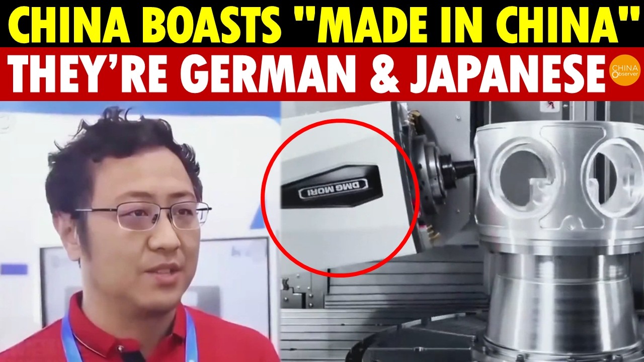 China’s Fake High-End Machine Tools, Promo Video Reveals They’re German and Japanese