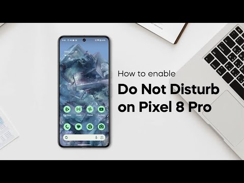How to Enable / Schedule Do Not Disturb on Google Pixel 8 Pro